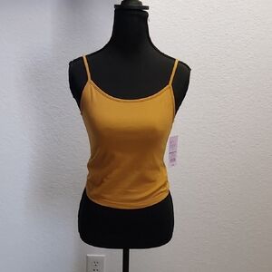 Wild Fable Mustard spaghetti straps